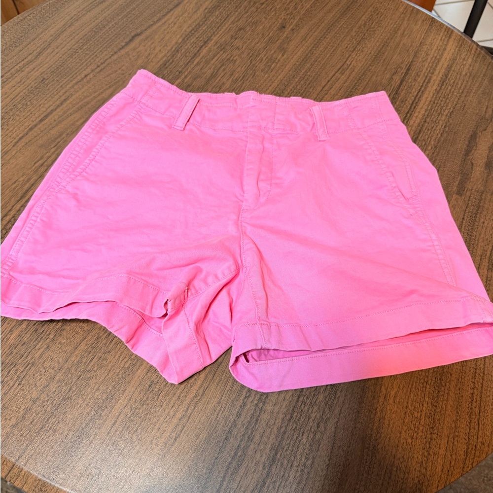 GAP Women's Hot Pink Cotton Bermuda Shorts
